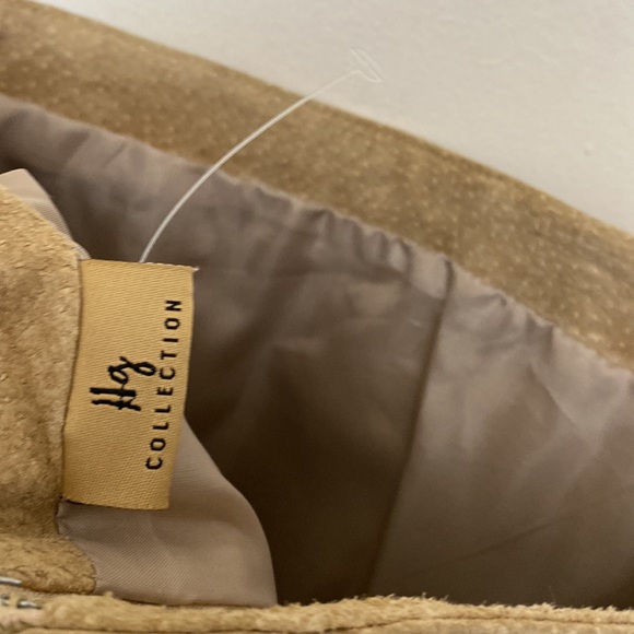 Camel faux fringe skirt🤎 - Picture 4 of 4